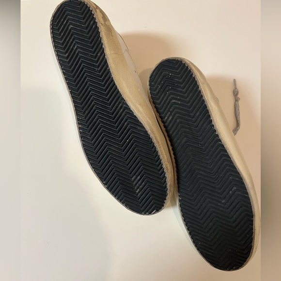 Golden Goose Super Star Metallic Stud Low-Top Sneakers (white/silver/gold) - Picture 15 of 15